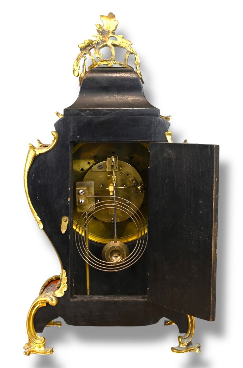 Large Boulle-style Clock - France, Mid-19th Century-photo-3